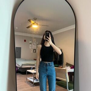 Kendall+Kylie Tank, Size XS, Black